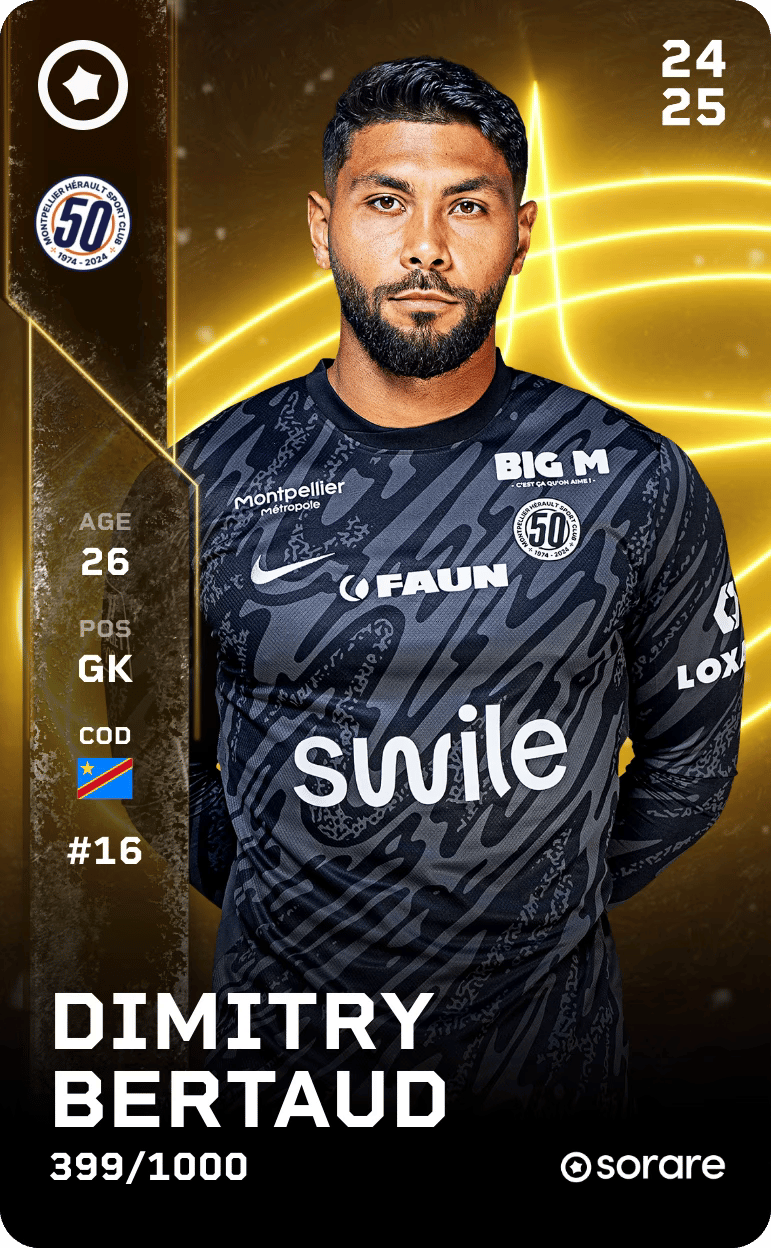 Dimitry Bertaud 2024-25 • Limited 399/1000