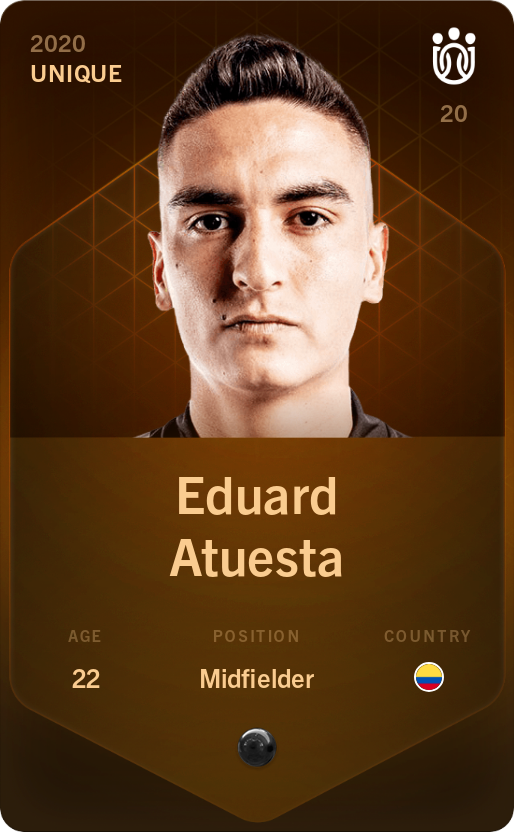 Sorare - Sorare Official - Eduard Atuesta 2020-21 • Unique - NFT # 14384286113620318944585332855927220508987127463267464008035413931142524599927