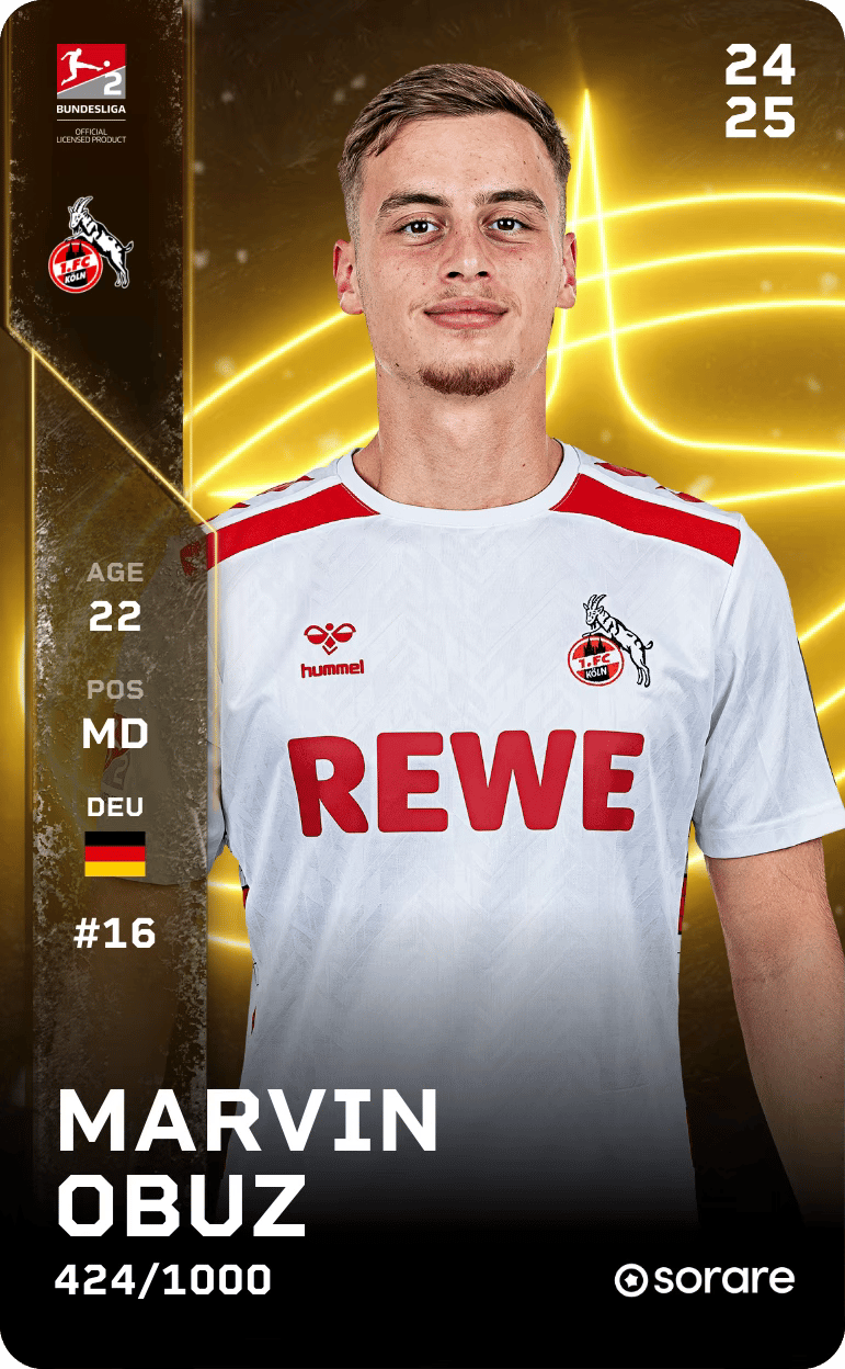 Marvin Obuz 2024-25 • Limited 424/1000
