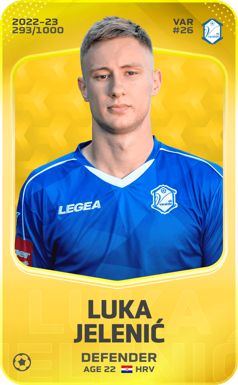 Luka Jelenić 2022-23 • Limited 293/1000