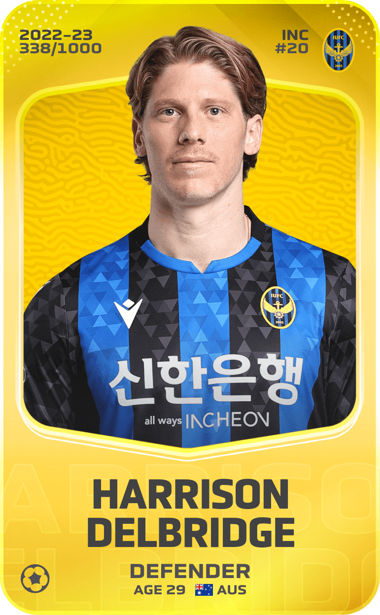 Harrison Delbridge 2022-23 • Limited 338/1000