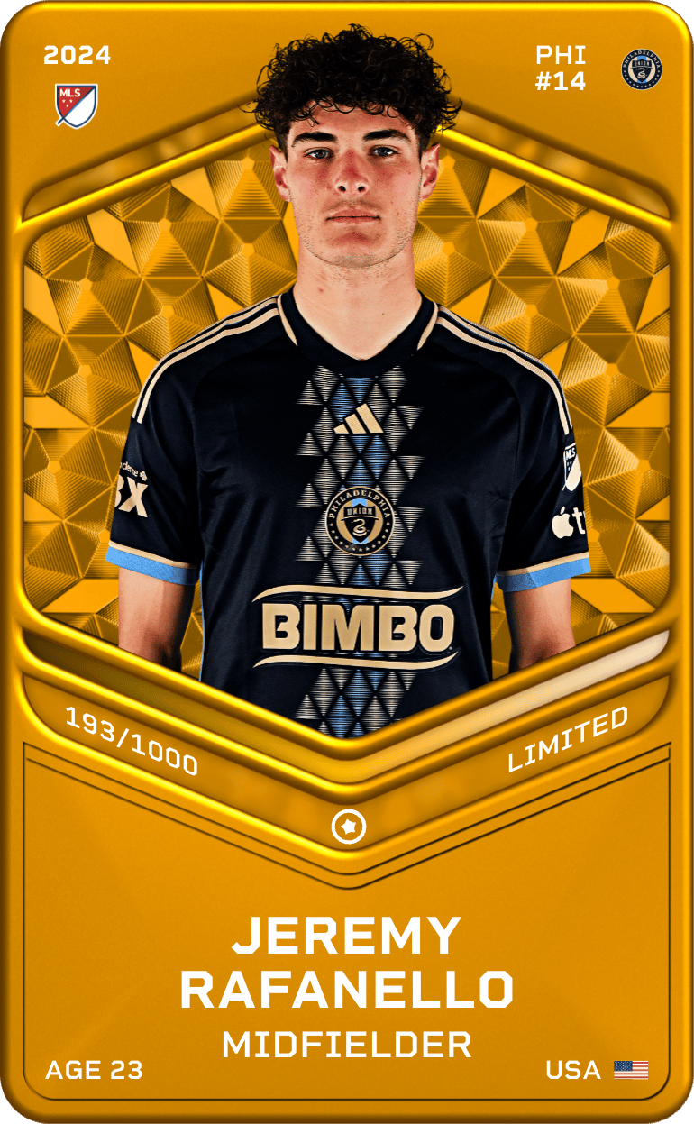 Jeremy Rafanello 2024-25 • Limited 193/1000