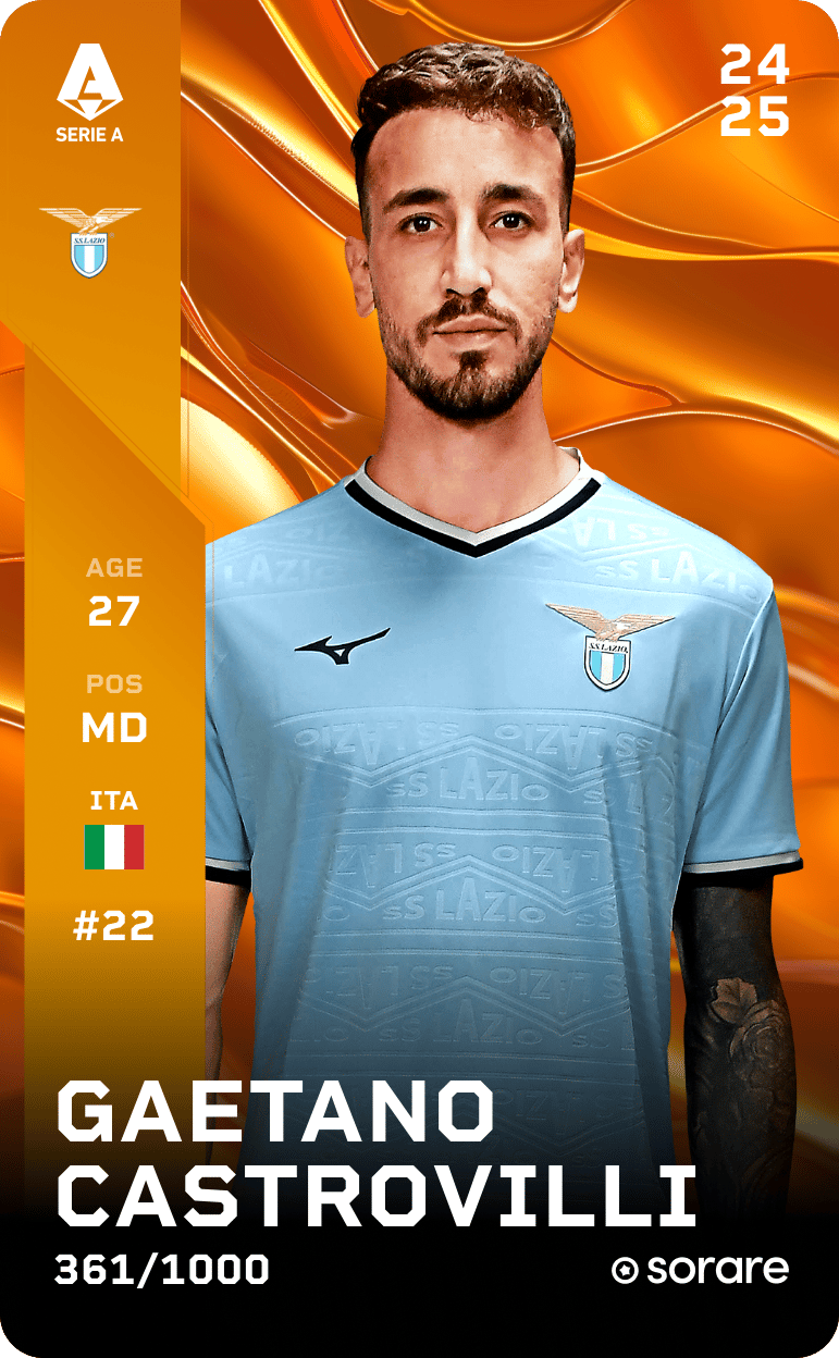 Gaetano Castrovilli 2024-25 • Limited 361/1000