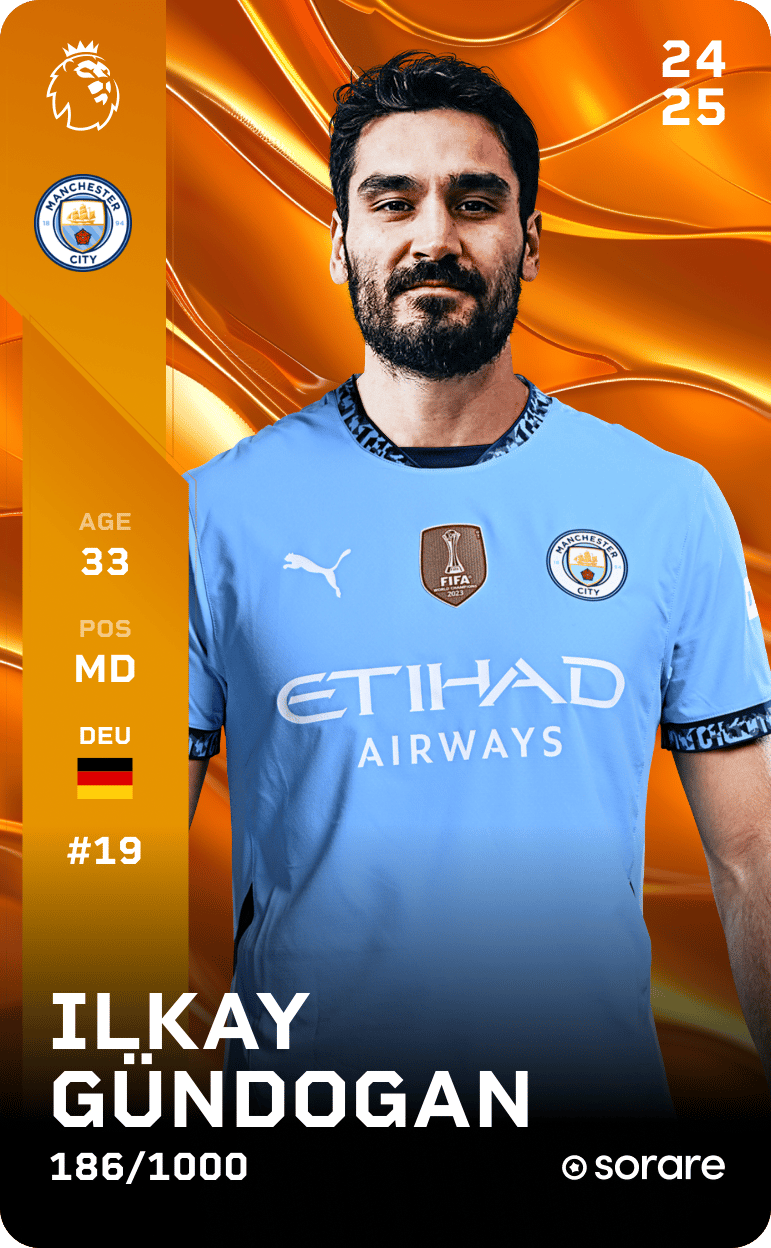 Ilkay Gündogan 2024-25 • Limited 186/1000