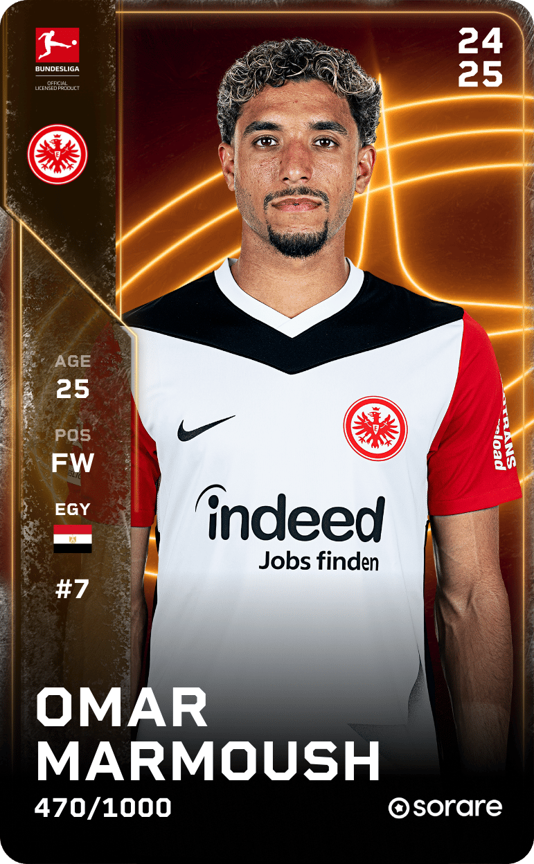 Omar Marmoush 2024-25 • Limited 470/1000