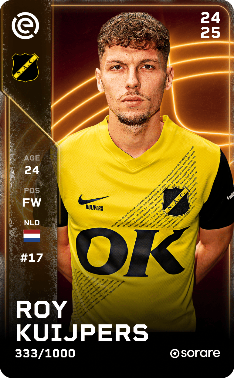 Roy Kuijpers 2024-25 • Limited 333/1000