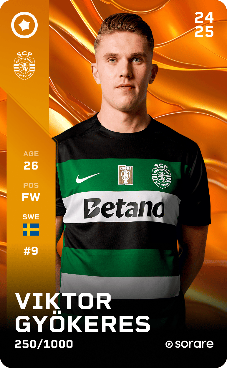 Viktor Gyökeres 2024-25 • Limited 250/1000