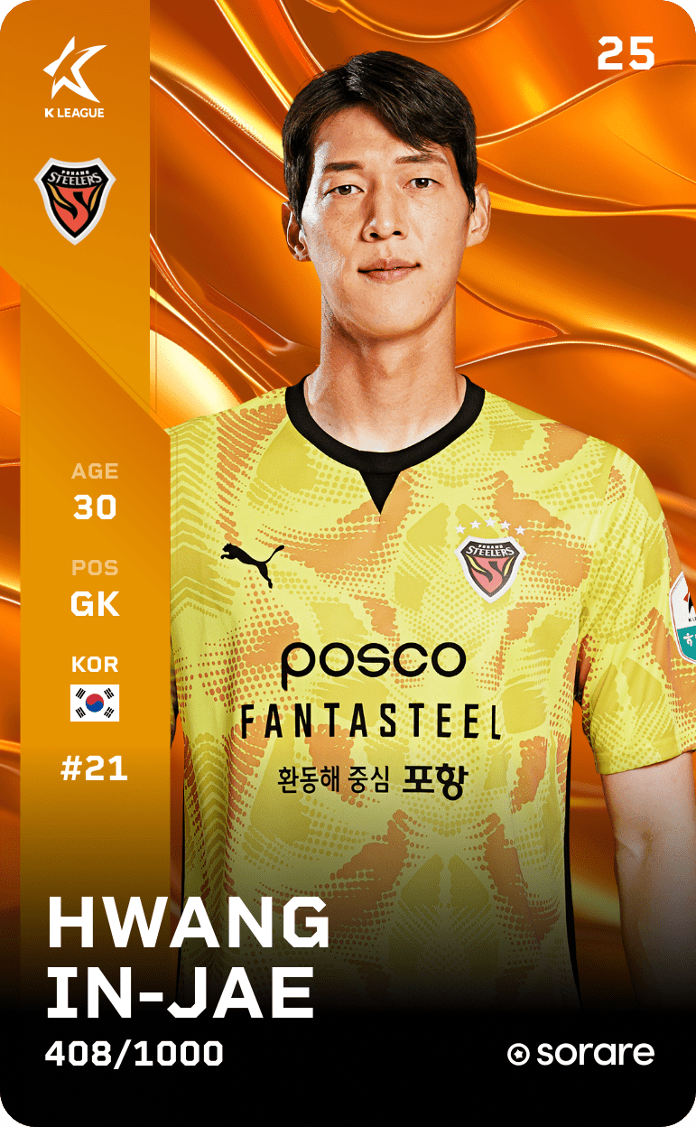 Hwang In-Jae 2025-26 • Limited 408/1000