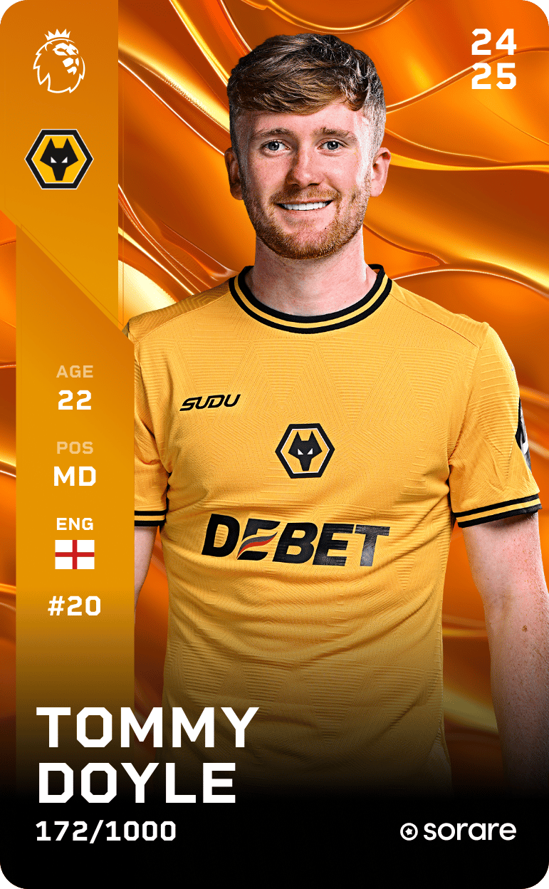 Thomas Doyle 2024-25 • Limited 172/1000