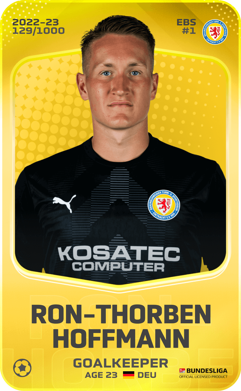 Ron-Thorben Hoffmann 2022-23 • Limited 129/1000
