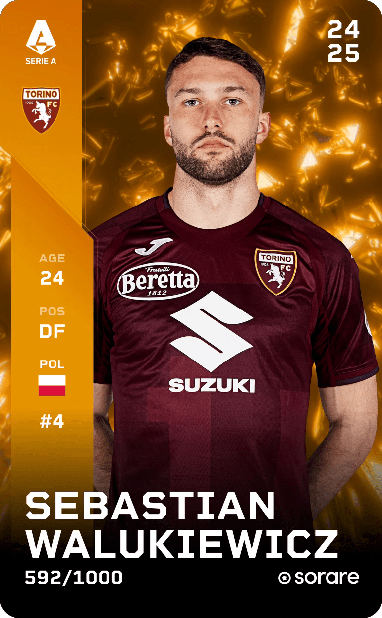 Sebastian Walukiewicz 2024-25 • Limited 592/1000