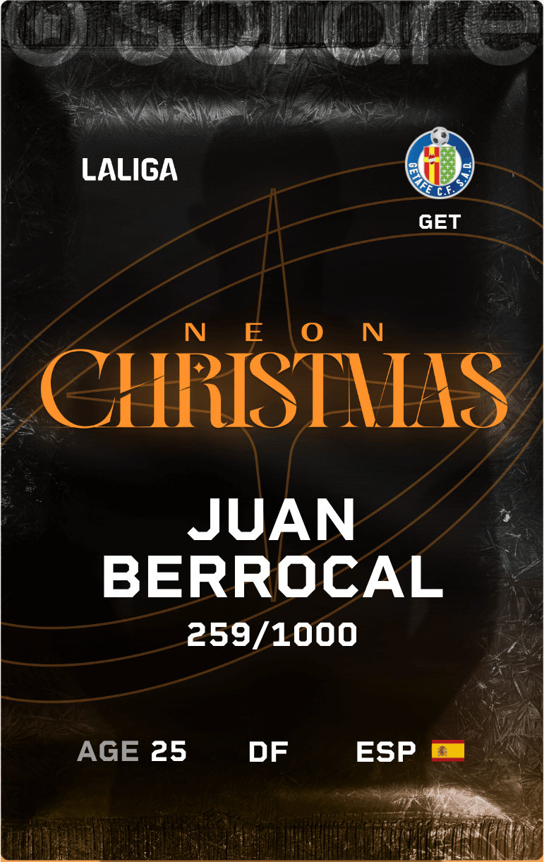 Juan Berrocal 2024-25 • Limited 259/1000