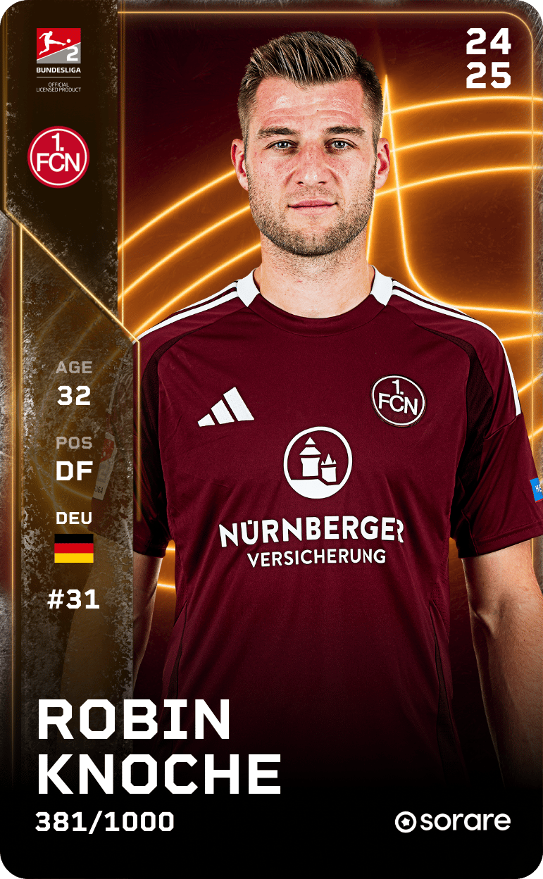Robin Knoche 2024-25 • Limited 381/1000