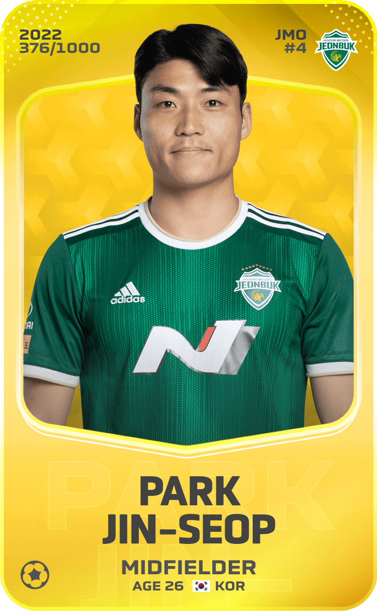 Park Jin-Seop 2022-23 • Limited 376/1000