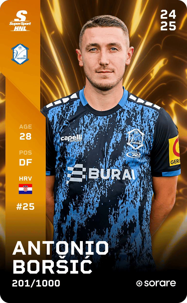 Antonio Boršić 2024-25 • Limited 201/1000
