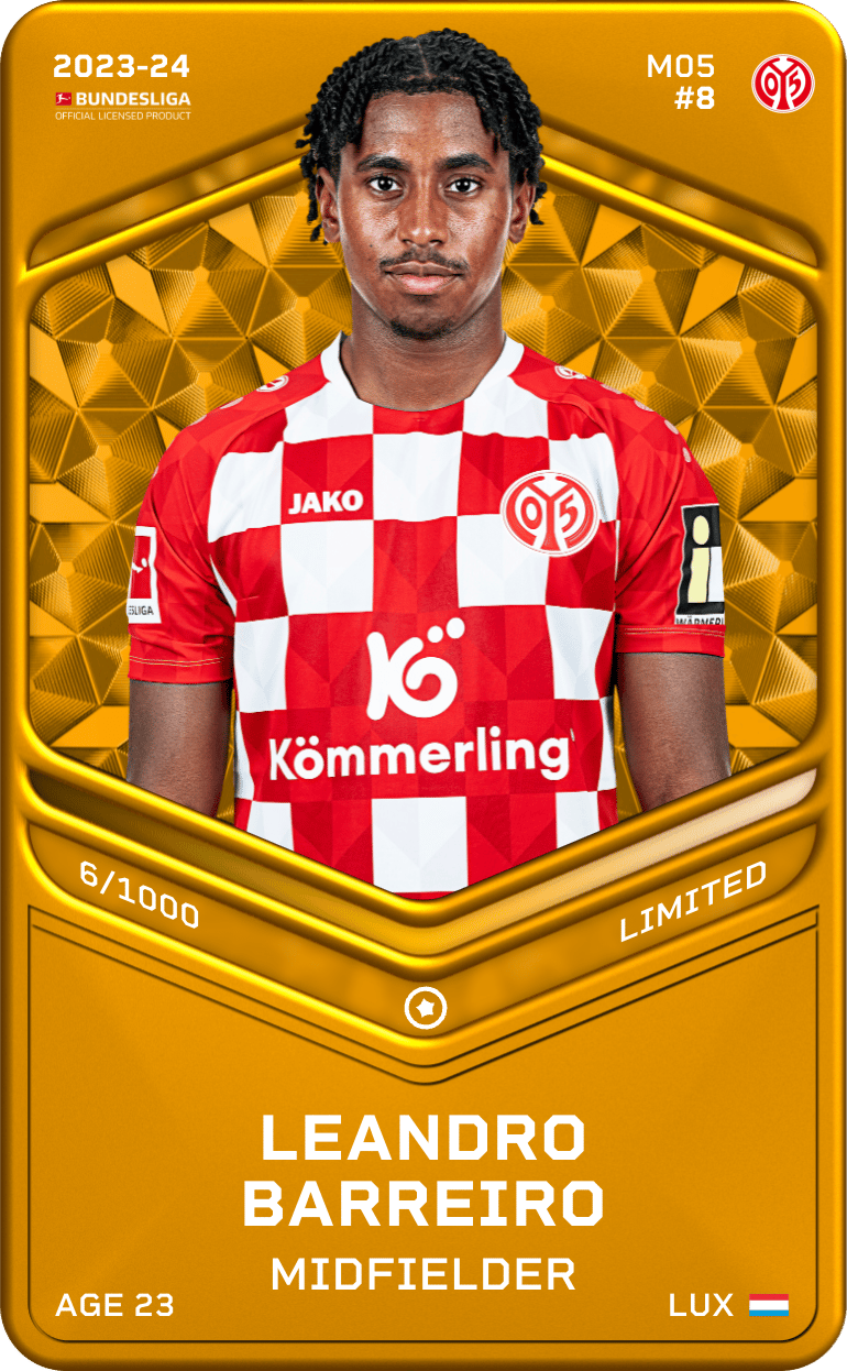 Leandro Barreiro 2023-24 • Limited 6/1000