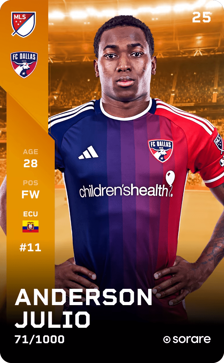 Anderson Julio 2025-26 • Limited 71/1000