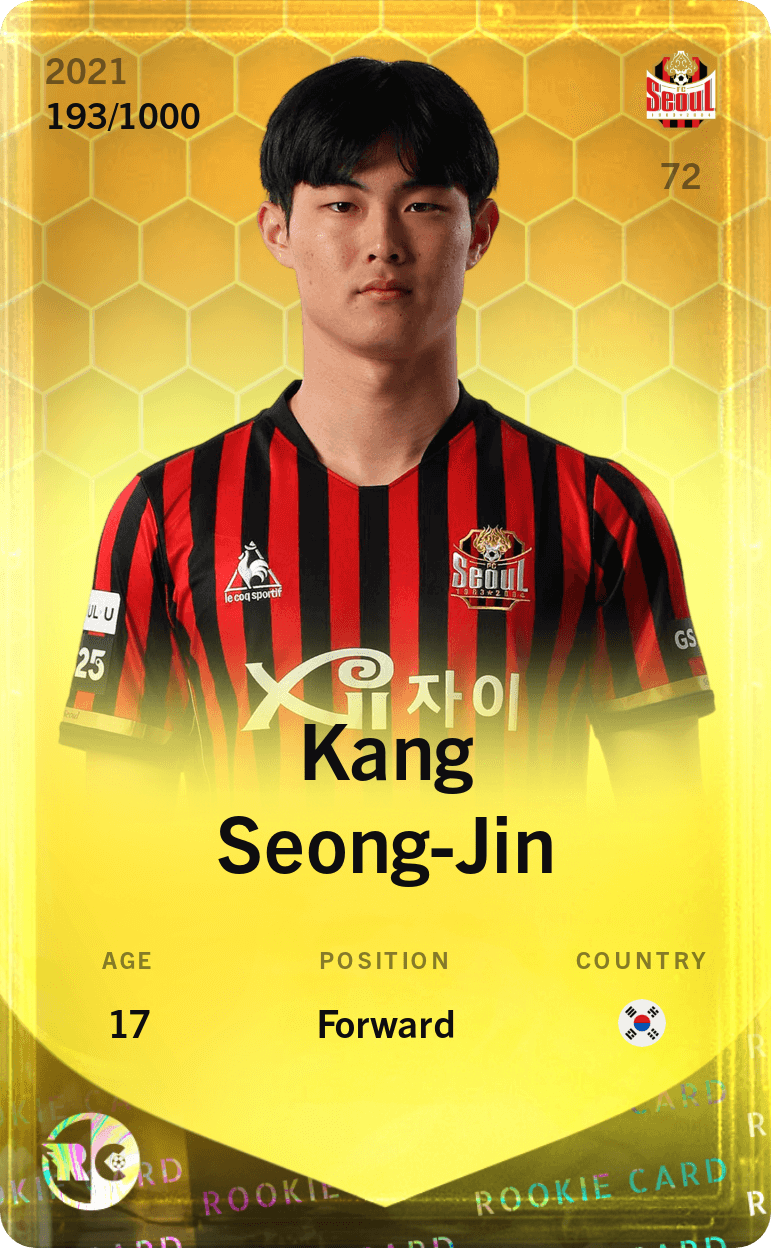 Kang Seong-Jin 2021-22 • Limited 193/1000