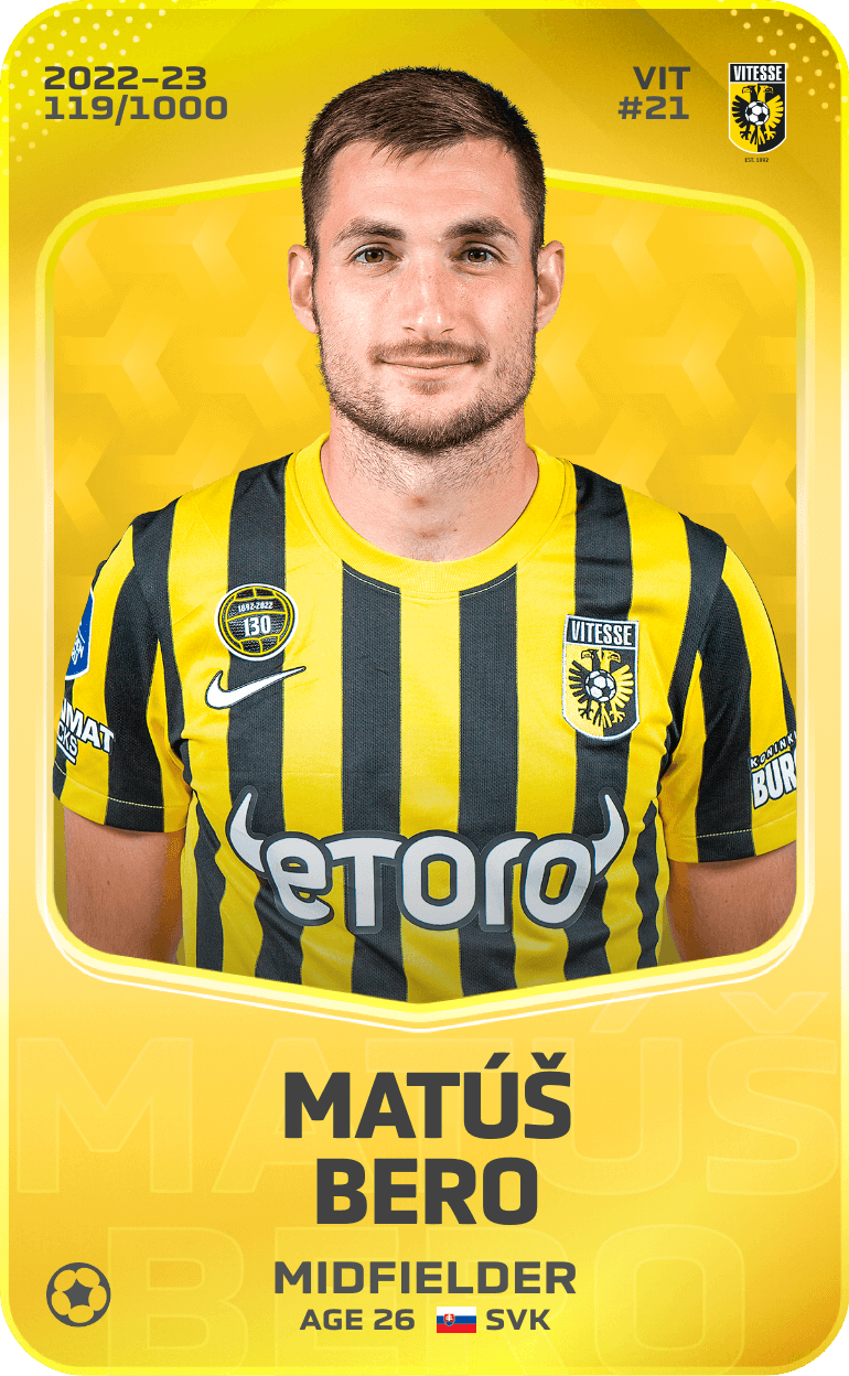 Matúš Bero 2022-23 • Limited 119/1000