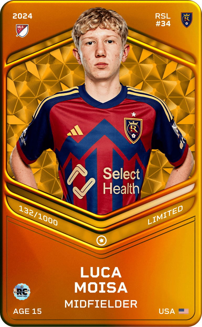 Luca Moisa 2024-25 • Limited 132/1000