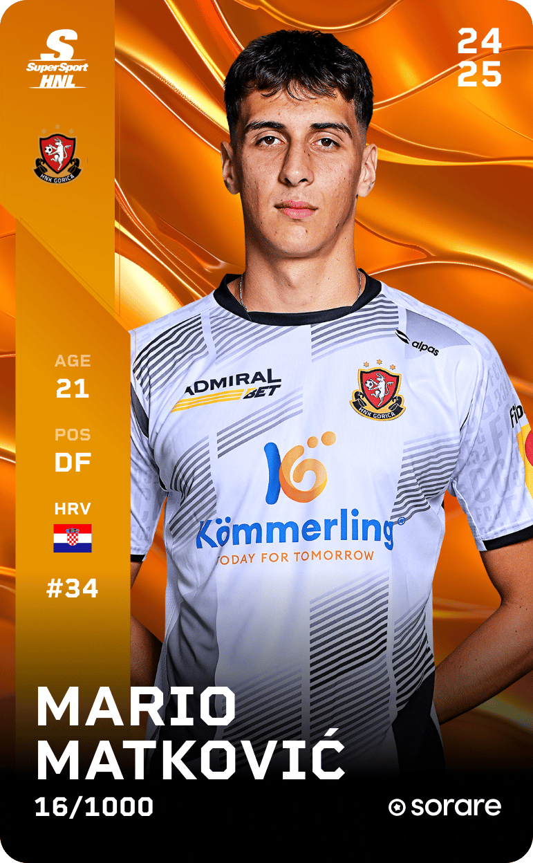 Mario Matković 2024-25 • Limited 16/1000
