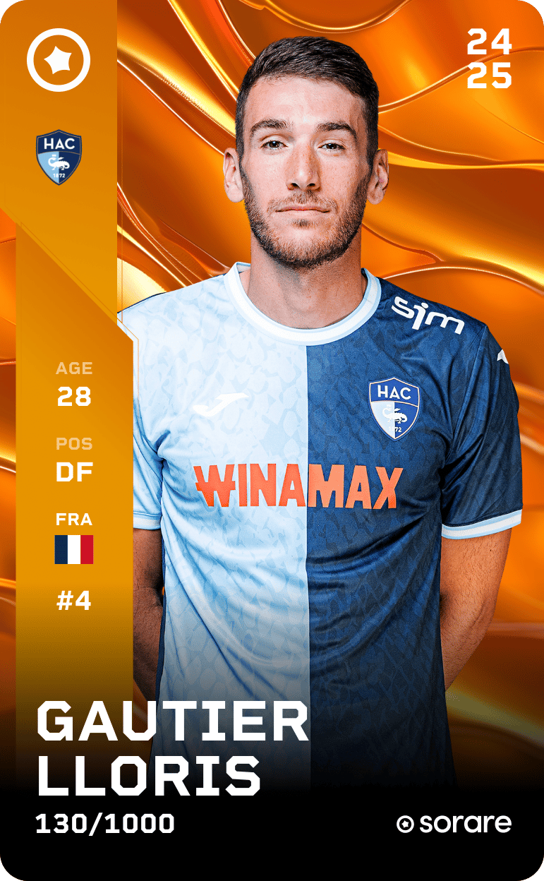 Gautier Lloris 2024-25 • Limited 130/1000