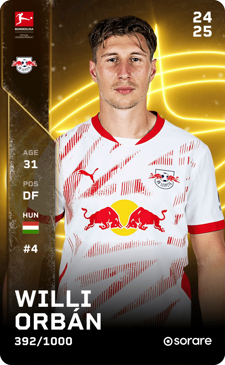 Willi Orbán 2024-25 • Limited 392/1000