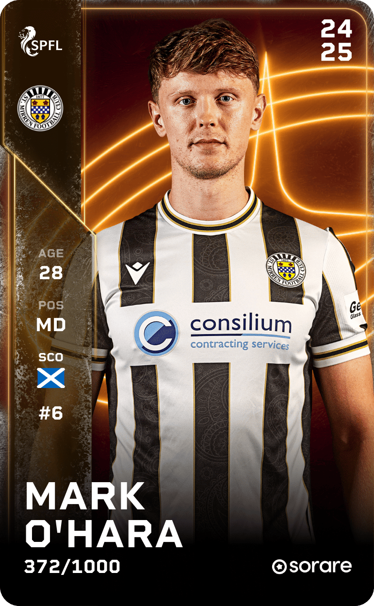 Mark O'Hara 2024-25 • Limited 372/1000