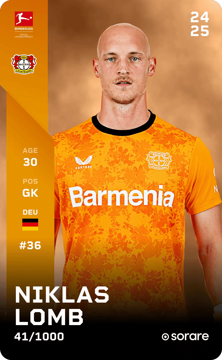Niklas Lomb 2024-25 • Limited 41/1000