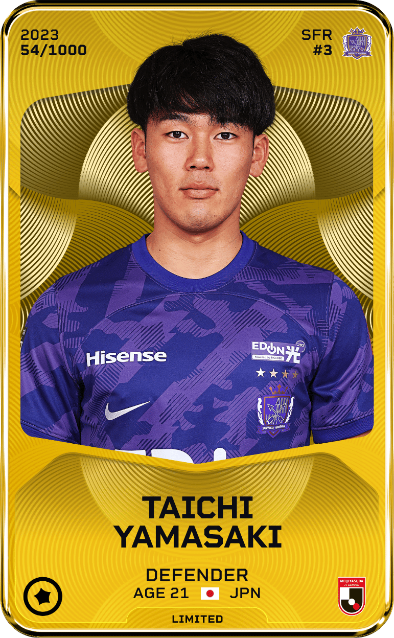 Taichi Yamasaki 2023-24 • Limited 54/1000
