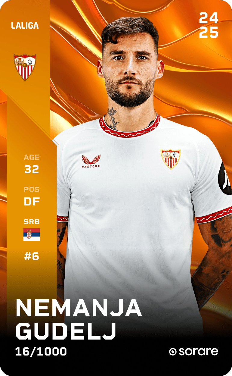 Nemanja Gudelj 2024-25 • Limited 16/1000