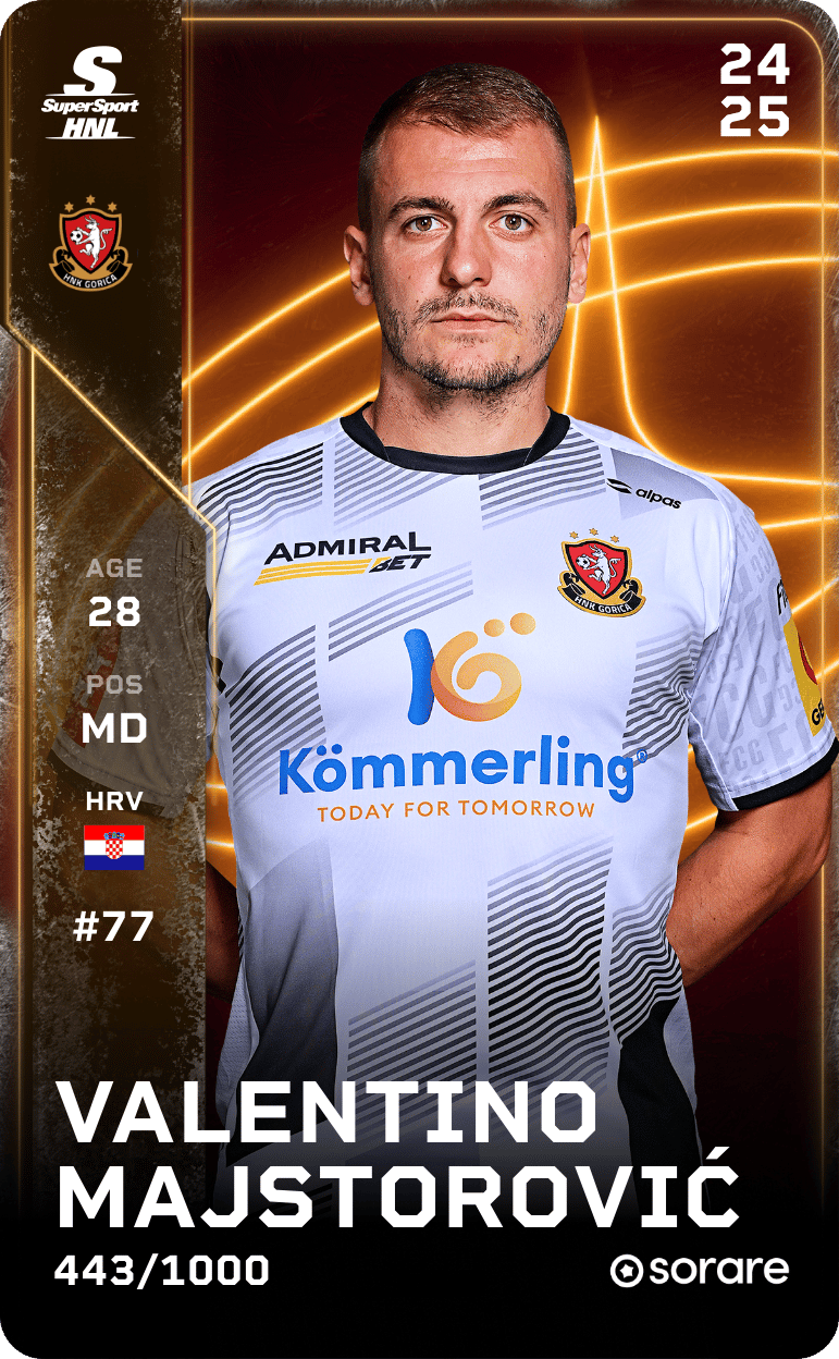 Valentino Majstorović 2024-25 • Limited 443/1000