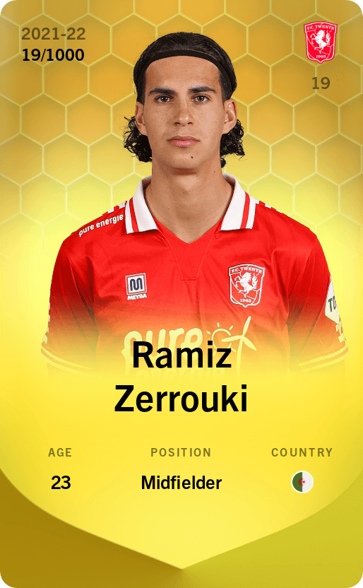 Ramiz Zerrouki 2021-22 • Limited 19/1000