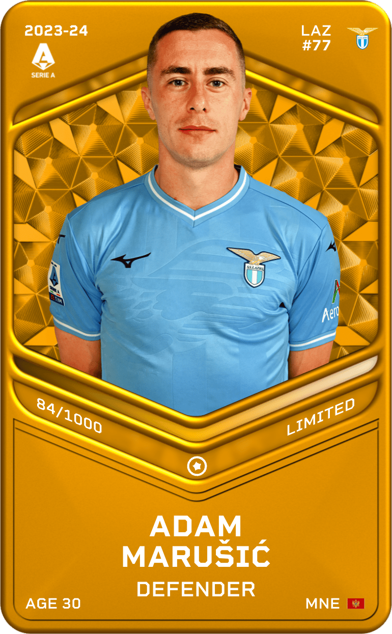 Adam Marušić 2023-24 • Limited 84/1000