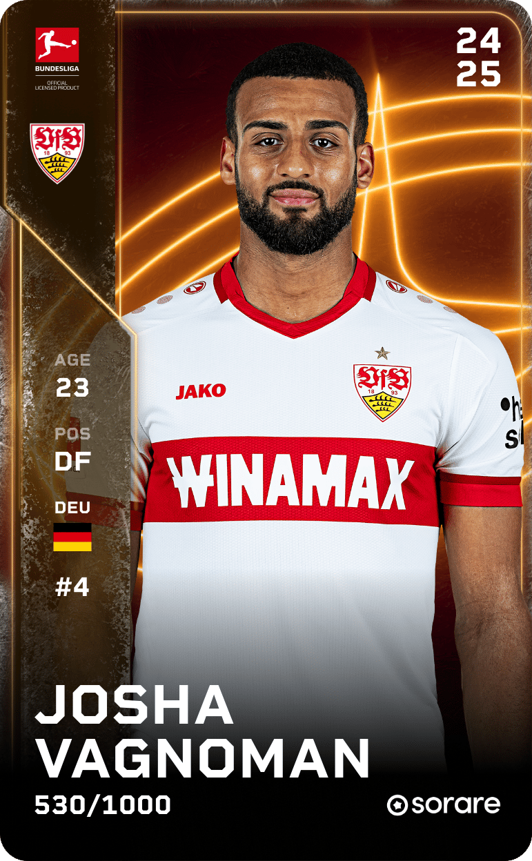 Josha Vagnoman 2024-25 • Limited 530/1000