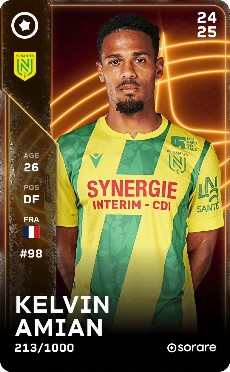 Kelvin Amian 2024-25 • Limited 213/1000