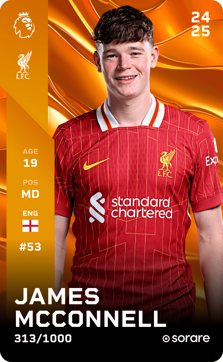 James McConnell 2024-25 • Limited 313/1000