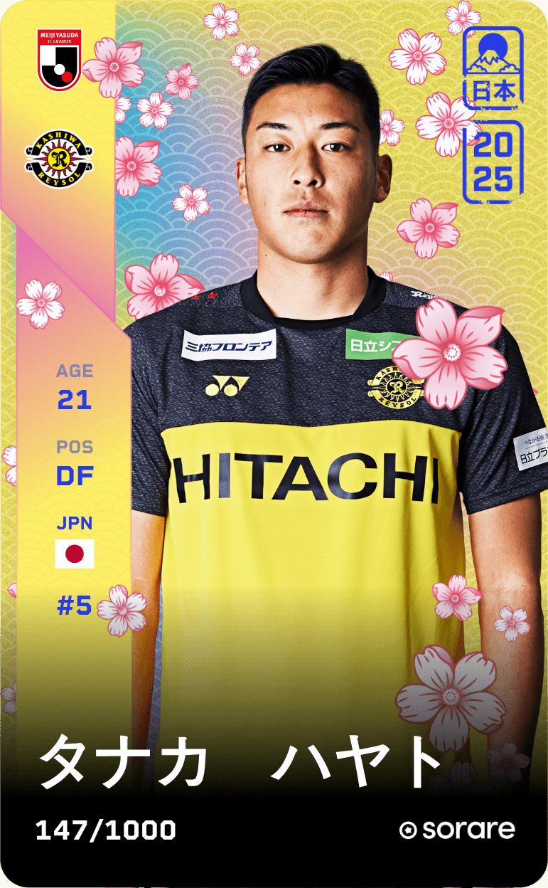 Hayato Tanaka 2025-26 • Limited 147/1000