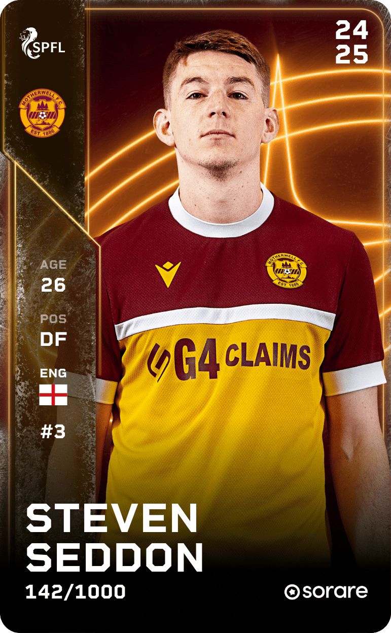 Steven Seddon 2024-25 • Limited 142/1000