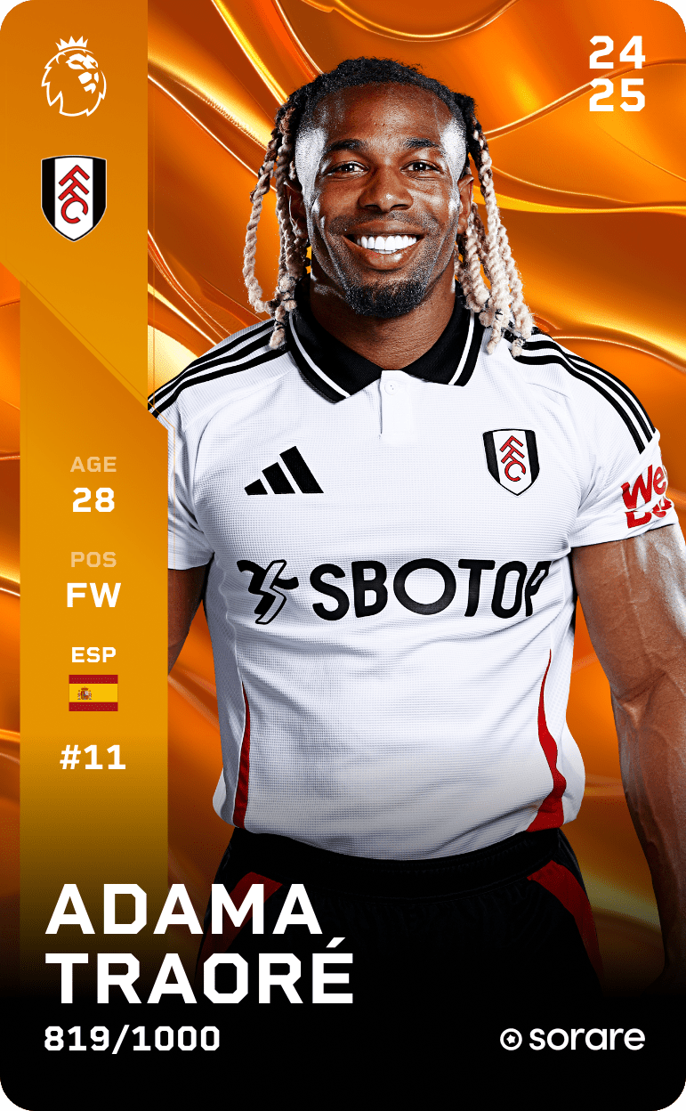Adama Traoré 2024-25 • Limited 819/1000