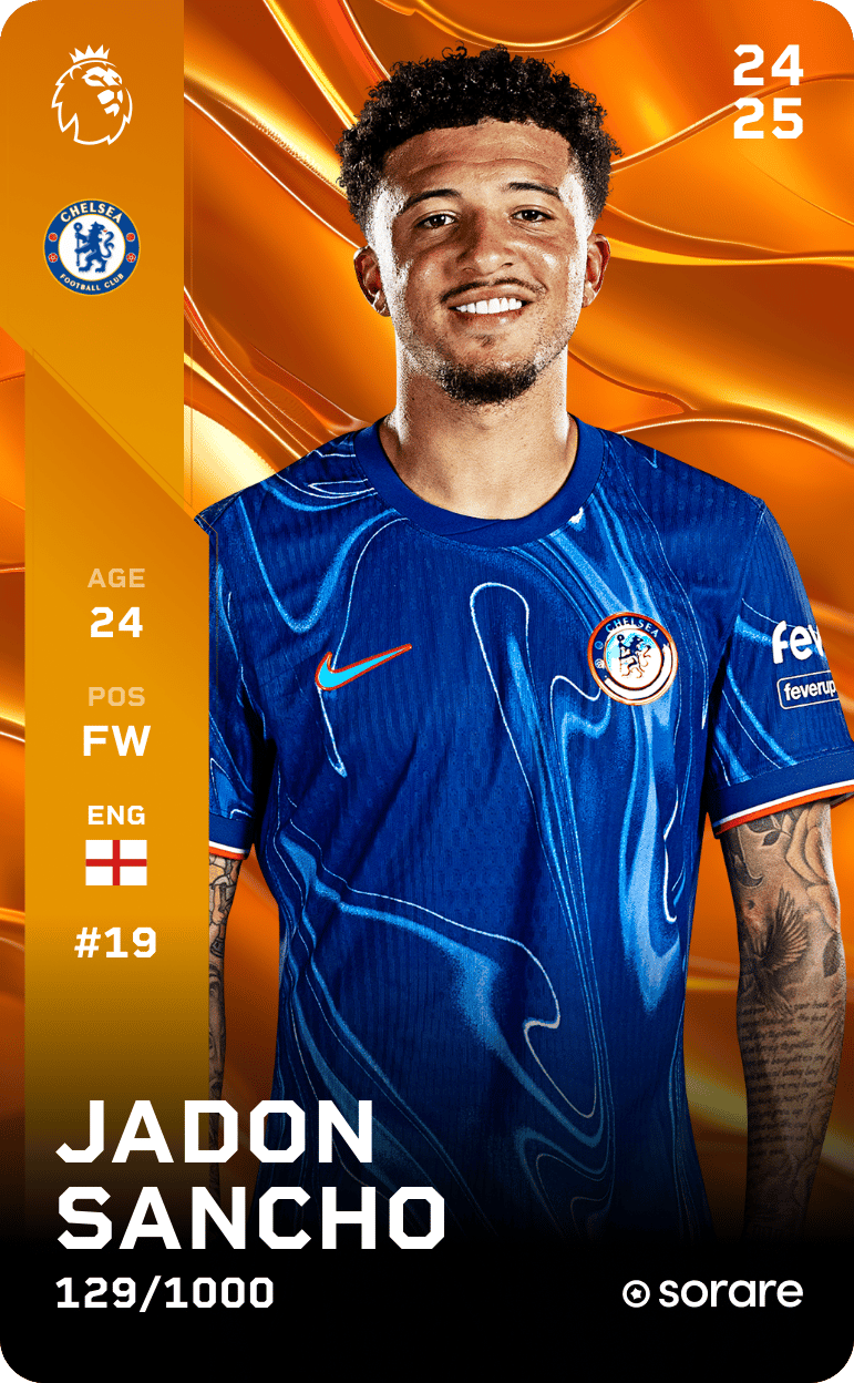 Jadon Sancho 2024-25 • Limited 129/1000