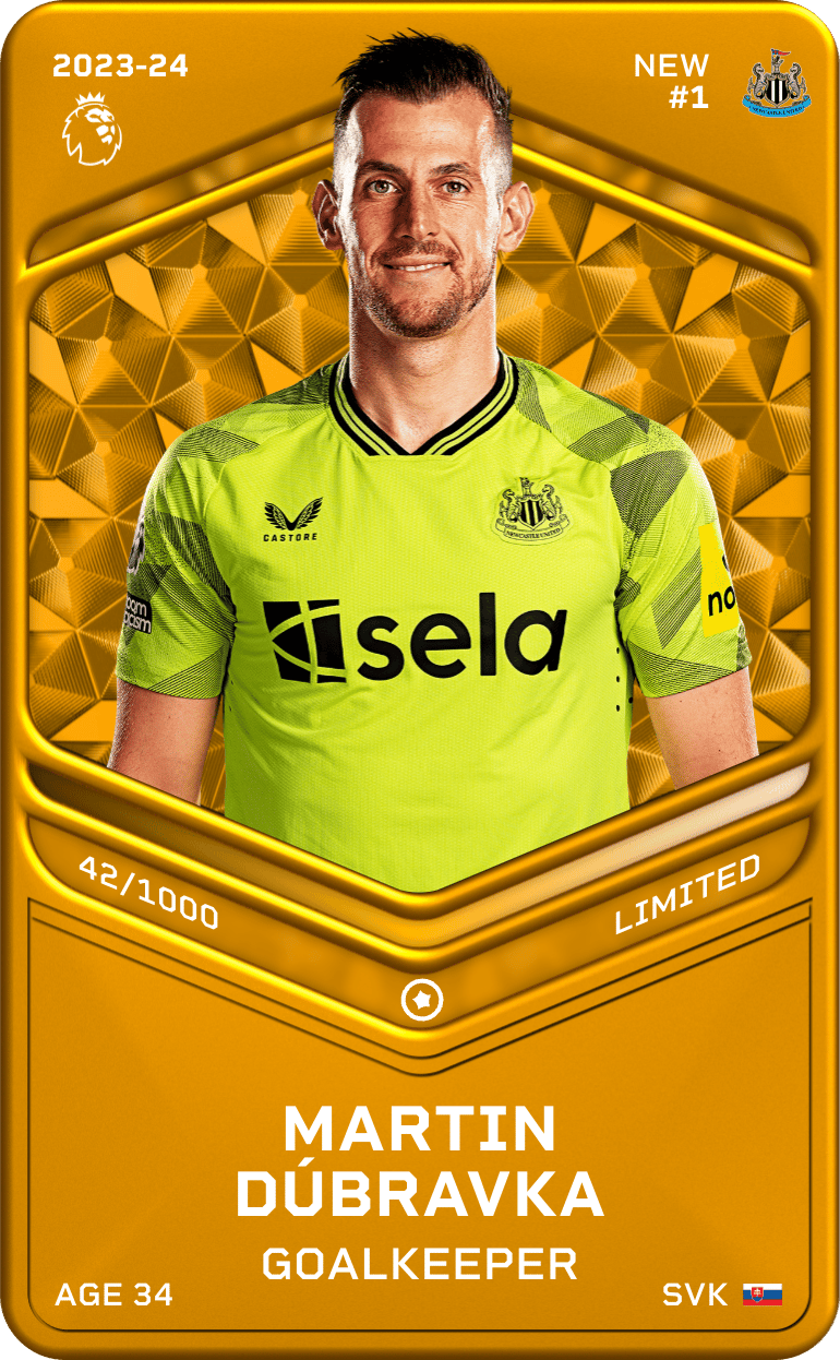 Martin Dúbravka 2023-24 • Limited 42/1000