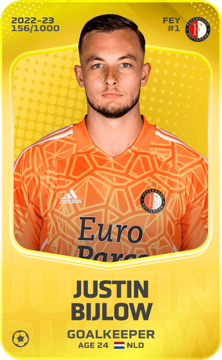 Justin Bijlow 2022-23 • Limited 156/1000