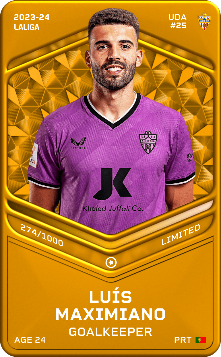 Luís Maximiano 2023-24 • Limited 274/1000