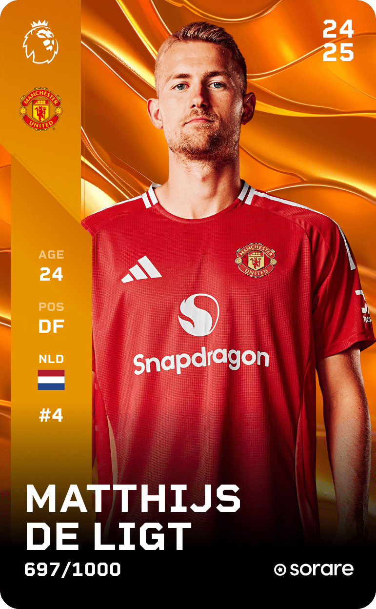 Matthijs de Ligt 2024-25 • Limited 697/1000
