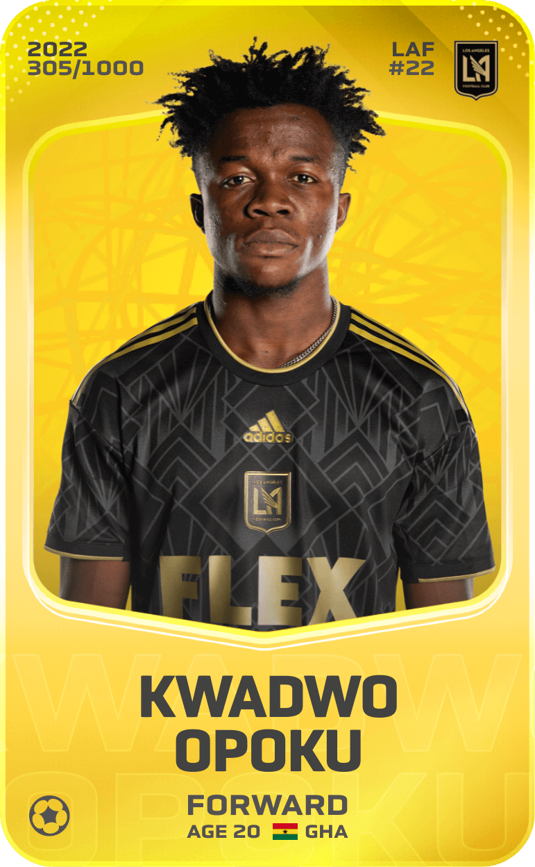 Kwadwo Opoku 2022-23 • Limited 305/1000