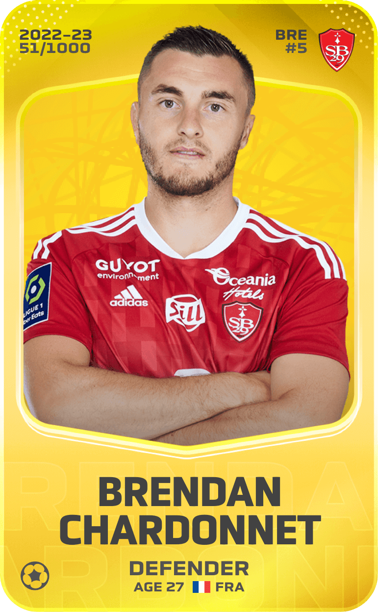 Brendan Chardonnet 2022-23 • Limited 51/1000