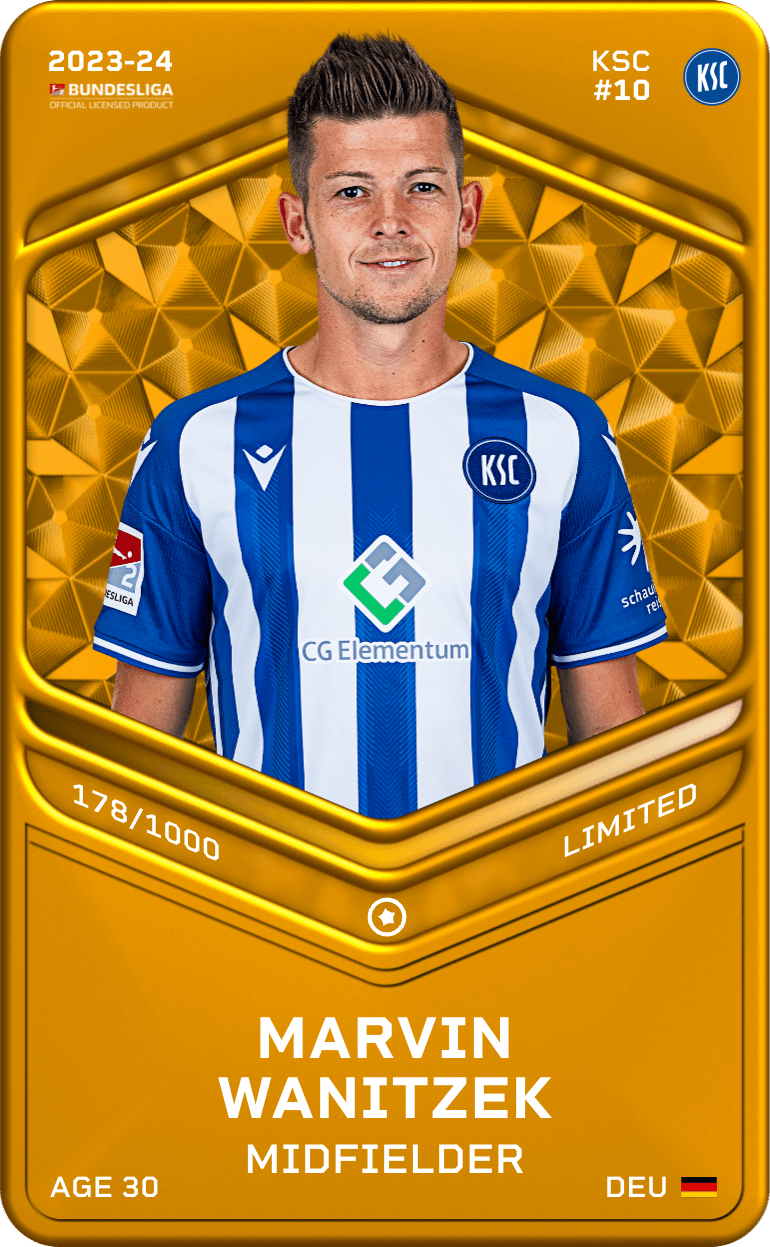 Marvin Wanitzek 2023-24 • Limited 178/1000