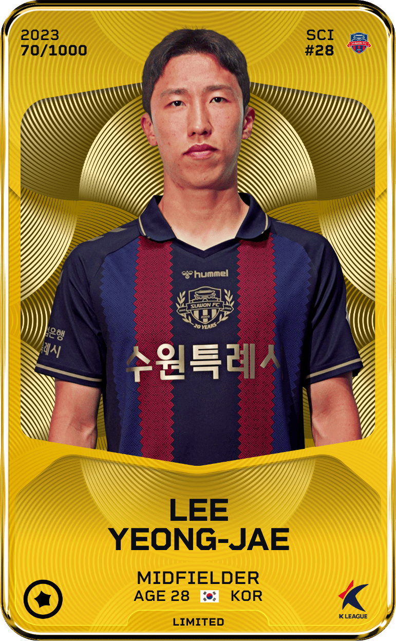 Lee Yeong-Jae 2023-24 • Limited 70/1000