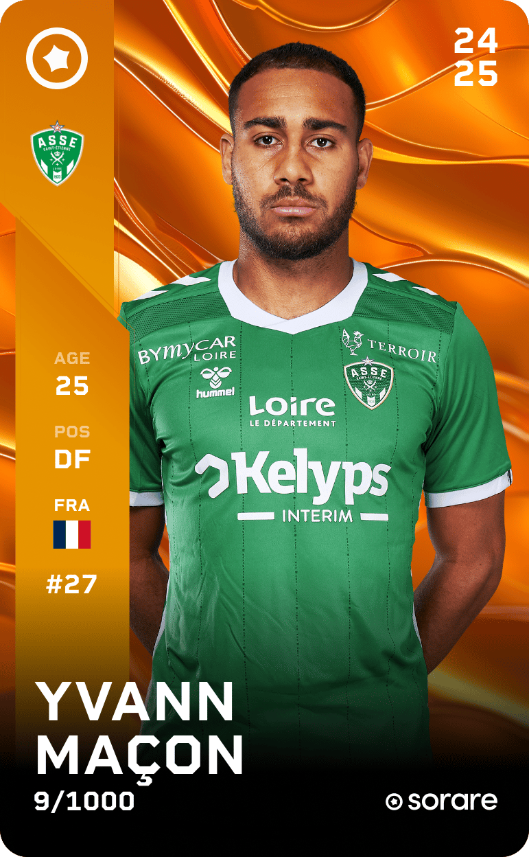 Yvann Maçon 2024-25 • Limited 9/1000